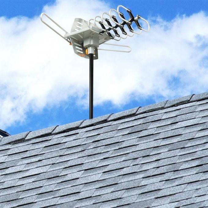 La frequenza ultraelevata motorizzata del Yagi ha amplificato l'antenna di Digital HDTV con una rotazione di 360 gradi 3