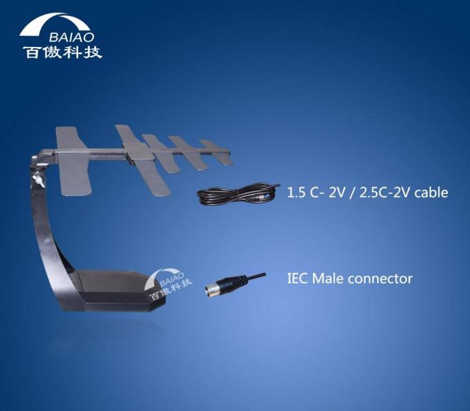 Yagi antenna all'aperto di 1080P ATSC/DVB-T/DVB-T2 ISDB-T Digital TV 2