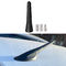 2.5 pollici Antenna di gomma per auto FM 87.5-108MHZ AM 520-1620mhz Montaggio universale sul tetto del veicolo Antenne brevi impermeabili