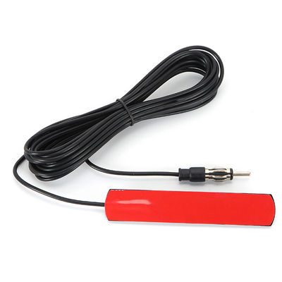 DIN Plug Adhesive Patch Automobile Auto nascosto AM FM Radio Antenna per veicoli Truck Stereo Receiver Head Unit