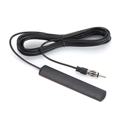 DIN Plug Adhesive Patch Automobile Auto nascosto AM FM Radio Antenna per veicoli Truck Stereo Receiver Head Unit