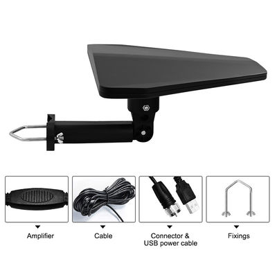 Nuova antenna televisiva all'aperto 8K 4K 1080P supporta 160 miglia di distanza Antenna TV digitale per Smart TV Canali locali gratuiti