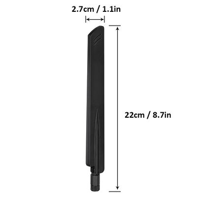 Antenna 5g a 12dbi di alto guadagno SMA Bendabile 600-6000Mhz trasmette segnali stabili Omni 5G Antenna per router mobile wireless