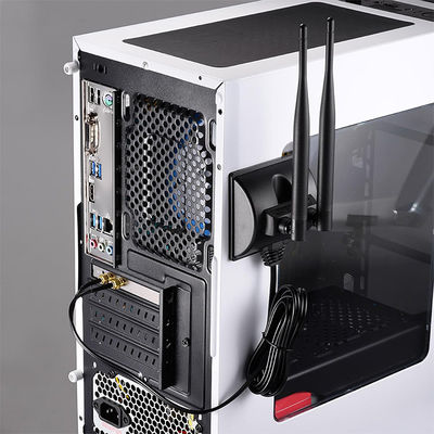 2.4GHz 5GHz Dual Band aereo Wi-Fi wireless Antenna SMA Magnet Base per PCI-E Network Card Adapter USB Router