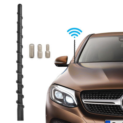 Per GM Antenna a prova di lavaggio a sostituzione breve Antenna di gomma flessibile diretta a spirale con ricezione radio FM/AM ottimizzata