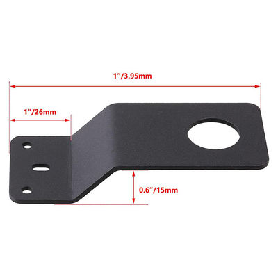 CB in acciaio inossidabile pesante Antenna radio montante supporto bracket accessorio porta posteriore auto