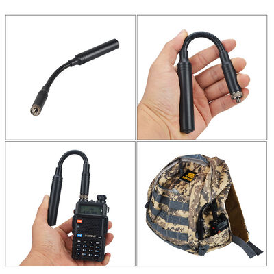 Antenna tattica boomerang, doppia banda 144/430MHz Antenna radio portabile con interfaccia SMA opzionale