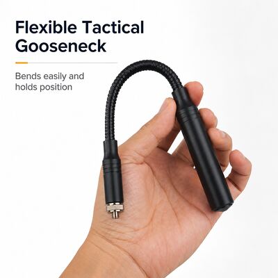 Antenna tattica boomerang, doppia banda 144/430MHz Antenna radio portabile con interfaccia SMA opzionale