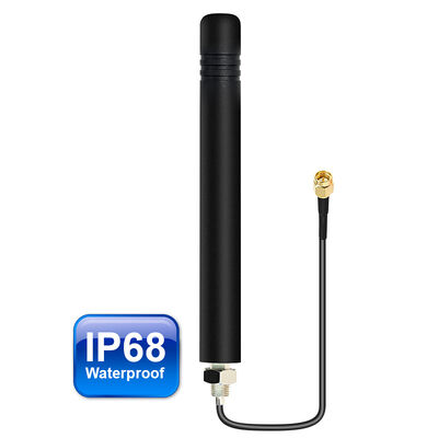Nuovo design all'aperto IP68 impermeabile cabina a vite Antenna ad alto guadagno 5G 4G LTE GSM 3G Full Band Antenna Omni Cellulare Gomma