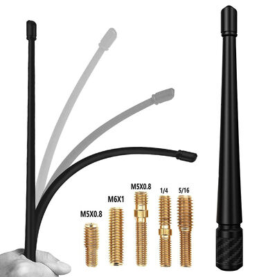 Antenna radio per autocarro a gomma CB ottimizzata sostituzione con gamma di frequenze da 7-50MHz 5dBi Gain Premium Car Antenna