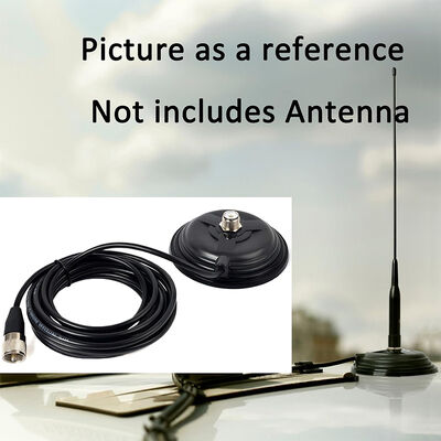 11CM Grande Tazza di aspirazione Car Radio Antenna Magnet Base, 30,8lbs Magnete di alta forza di trazione Montaggio per VHF UHF HF Antenne radio Ham