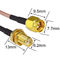 L'antenna ISO9001 parte il maschio di SMA al cavo femminile del cavo dell'antenna di S mA