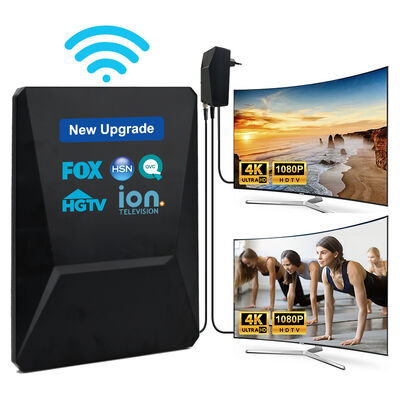 Nuova Antenna HDTV Smart Digitale HD 4K 1080P Amplificata 30dbi UHF a Lungo Raggio Antenna Esterna in Plastica