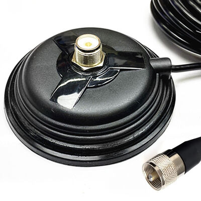 11CM Grande Tazza di aspirazione Car Radio Antenna Magnet Base, 30,8lbs Magnete di alta forza di trazione Montaggio per VHF UHF HF Antenne radio Ham
