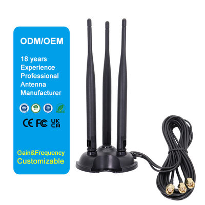 Antenna WiFi Dual Band Omni ad alto guadagno 2.4G 5.8G, Antenna Omni 8dBi per router WiFi e scheda di rete wireless